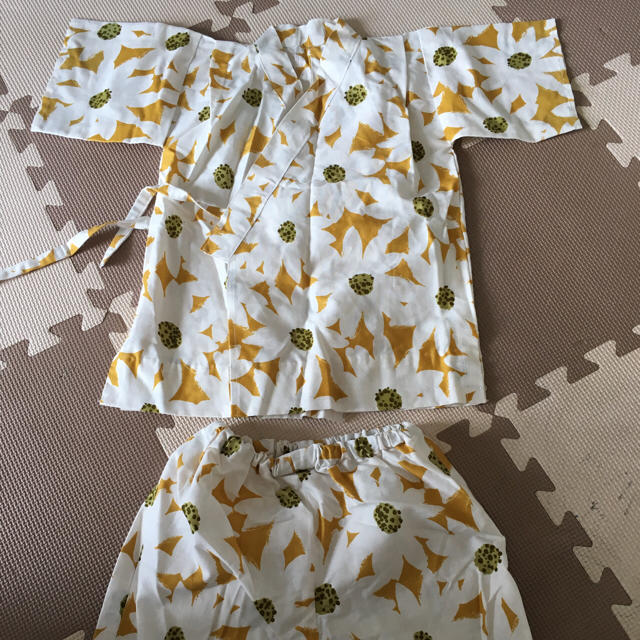 はくゆ様専用 甚平 ハンドメイド キッズ/ベビー/マタニティのキッズ服男の子用(90cm~)(甚平/浴衣)の商品写真