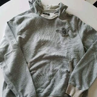 ザラ(ZARA)のZARA　ダメージ加工パーカー(パーカー)