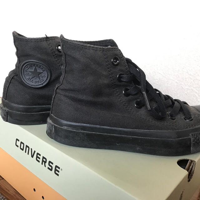 CONVERSE(コンバース)のコンバース ハイカットスニーカー ブラック レディースの靴/シューズ(スニーカー)の商品写真