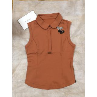 フォクシー(FOXEY)の【美品】フォクシーポロシャツ38(ポロシャツ)