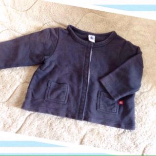 プチバトー(PETIT BATEAU)のPETITBATEAUカーディガン☆81(その他)