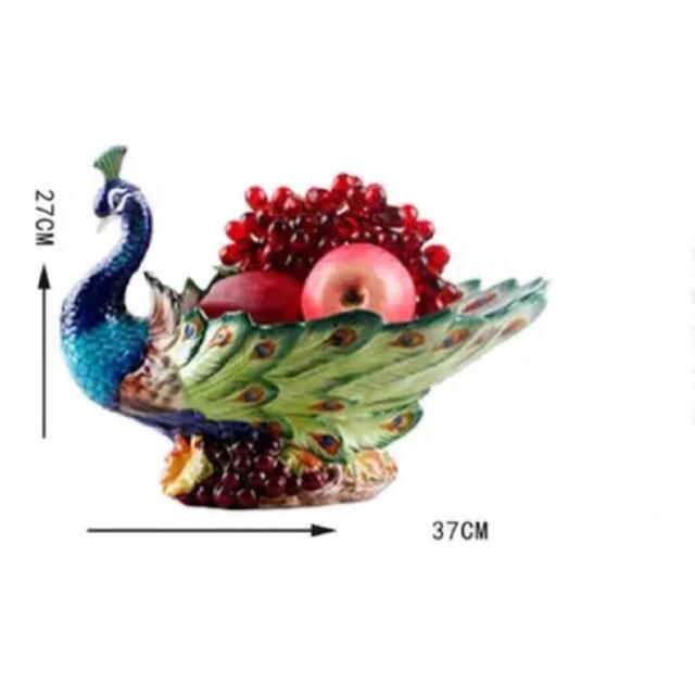 高級果物皿 ガラスコンポート お菓子皿、北欧フルーツプレート、ヨーロッパ豪華の通販 by Ritahome｜ラクマ