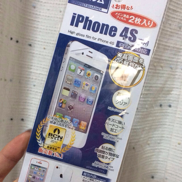 Gizmobies(ギズモビーズ)のギズモビーズiPhone4sプロテクター スマホ/家電/カメラのスマホアクセサリー(モバイルケース/カバー)の商品写真