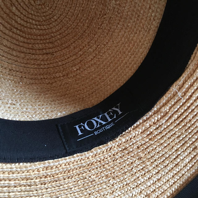 FOXEY(フォクシー)のStraw hat B レディースの帽子(麦わら帽子/ストローハット)の商品写真