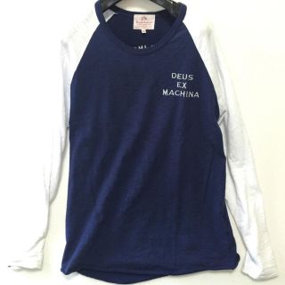 デウスエクスマキナ(Deus ex Machina)のデウスエクスマキナ ラグラン バック刺繍 ロングＴシャツ ロンハーマン(Tシャツ/カットソー(七分/長袖))