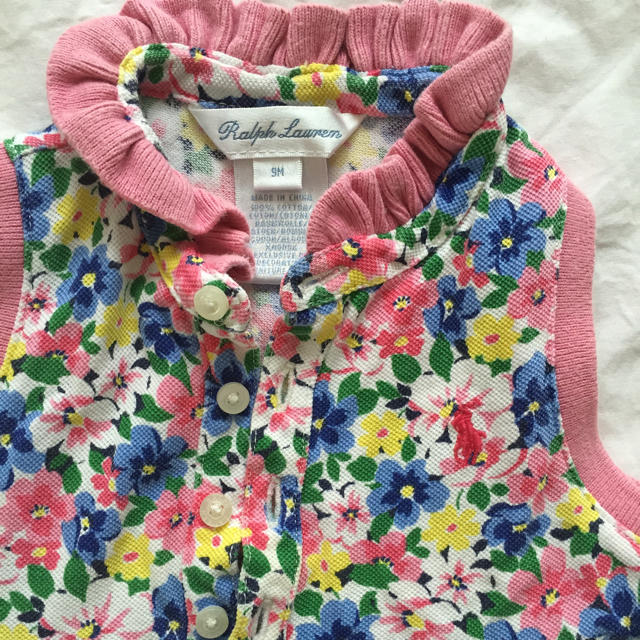 Ralph Lauren(ラルフローレン)のラルフローレン ワンピース 70 美品 キッズ/ベビー/マタニティのベビー服(~85cm)(ワンピース)の商品写真