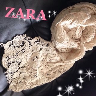 ザラ(ZARA)の【試着のみ】ZARAストール♪(ストール/パシュミナ)