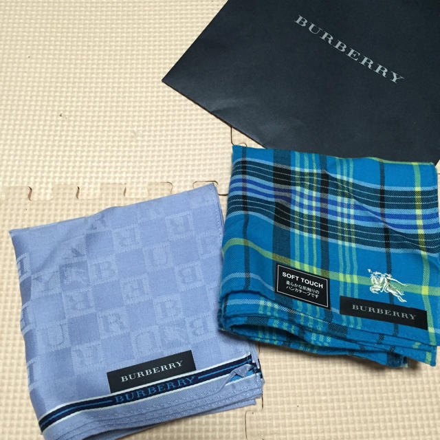 BURBERRY(バーバリー)のバーバリーハンカチ メンズのファッション小物(ハンカチ/ポケットチーフ)の商品写真