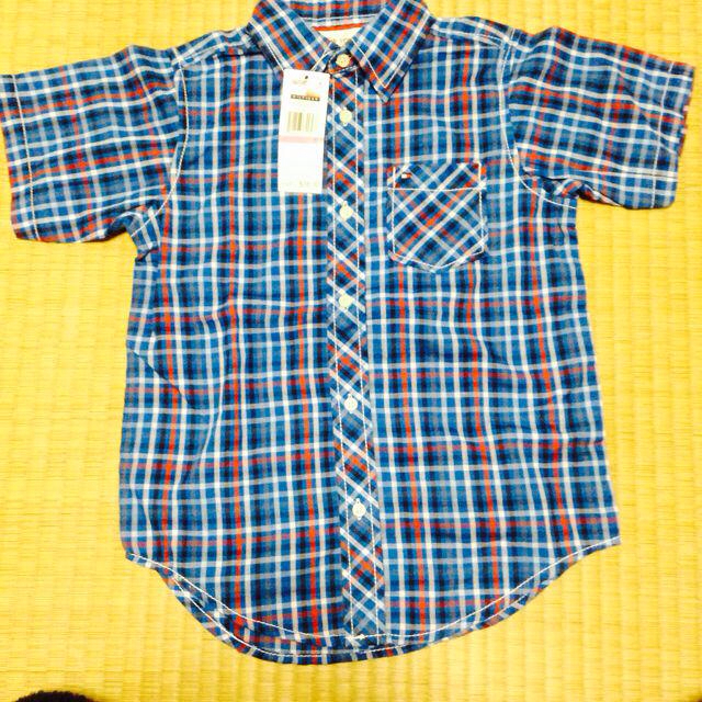TOMMY HILFIGER(トミーヒルフィガー)のトミー チェックシャツ キッズ/ベビー/マタニティのキッズ服男の子用(90cm~)(その他)の商品写真