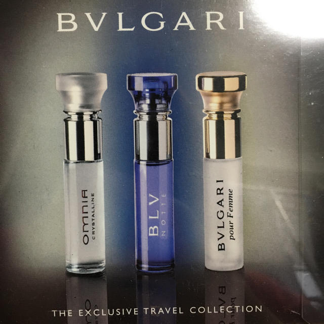 BVLGARI(ブルガリ)のBVLGARI ミニ香水 3本セット コスメ/美容の香水(ユニセックス)の商品写真