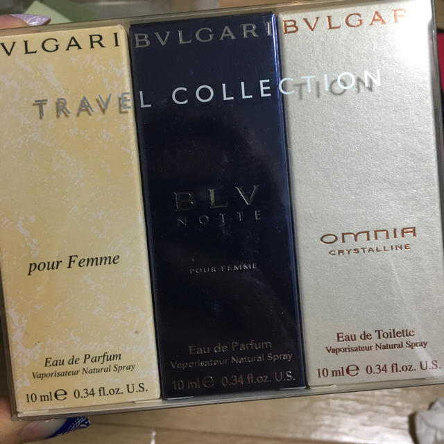 BVLGARI(ブルガリ)のBVLGARI ミニ香水 3本セット コスメ/美容の香水(ユニセックス)の商品写真