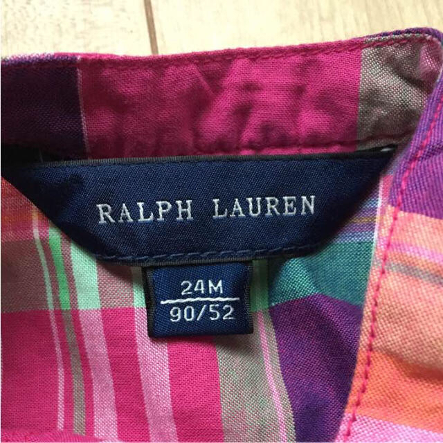 Ralph Lauren(ラルフローレン)のaooh様 RALPH LAUREN ワンピース 24M キッズ/ベビー/マタニティのキッズ服女の子用(90cm~)(ワンピース)の商品写真