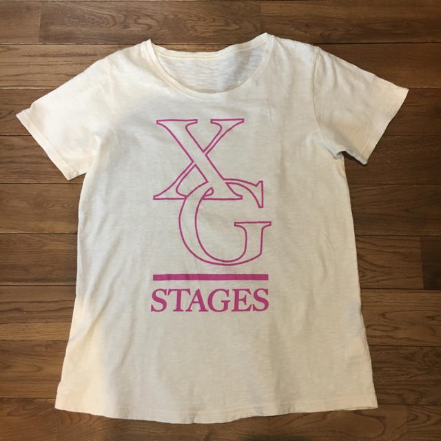 X-girl Stages(エックスガールステージス)のX-girl マタニティTシャツ キッズ/ベビー/マタニティのマタニティ(マタニティトップス)の商品写真