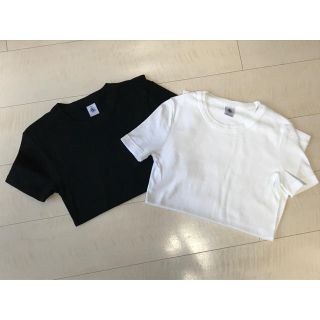 プチバトー(PETIT BATEAU)のプチバトー 白Ｔシャツ(Tシャツ(半袖/袖なし))