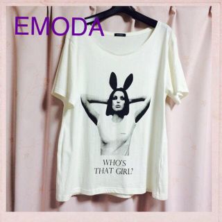 エモダ(EMODA)のEMODA♡バニーガールTシャツ(Tシャツ(半袖/袖なし))