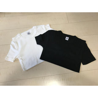 プチバトー(PETIT BATEAU)のプチバトー 黒Ｔシャツ(Tシャツ(半袖/袖なし))