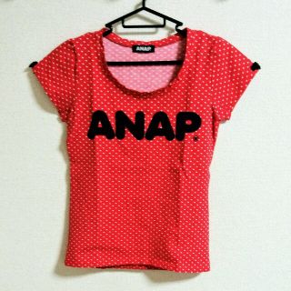 アナップ(ANAP)の⭐新品⭐ＡＮＡＰ アナップ Ｔシャツ ドット柄⭐(Tシャツ(半袖/袖なし))