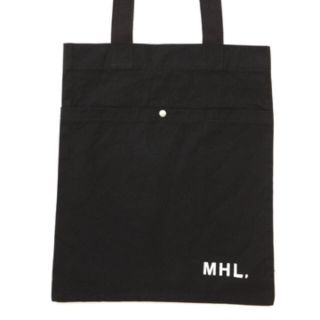 マーガレットハウエル(MARGARET HOWELL)の新品未使用 MHL. mhl. マーガレットハウエル トートバッグ ブラック(トートバッグ)