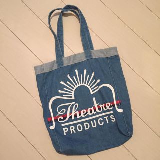 シアタープロダクツ(THEATRE PRODUCTS)のシアタープロダクツ ♡ デニムロゴトート(トートバッグ)