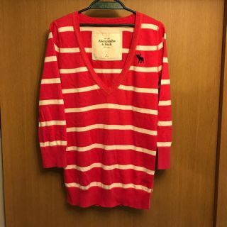 アバクロンビーアンドフィッチ(Abercrombie&Fitch)のキョン様専用 アバクロンビー&フィッチ　コットンボーダーニット(ニット/セーター)