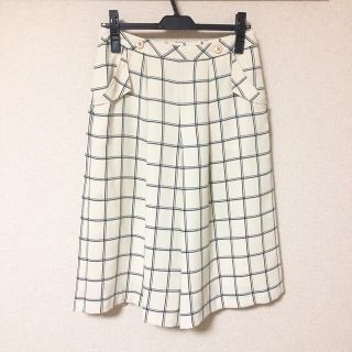 ミッシュマッシュ(MISCH MASCH)のMISCH MASCH チェック柄ガウチョパンツ(カジュアルパンツ)