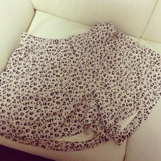 ローリーズファーム(LOWRYS FARM)のLOWRYS ☃ レオパードショートPT(ショートパンツ)