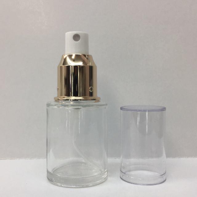 新品 透明瓶 金冠 ｽﾌﾟﾚｰ 容器 30ml ｱﾛﾏ ｺｽﾒ 詰替 コスメ/美容の香水(その他)の商品写真