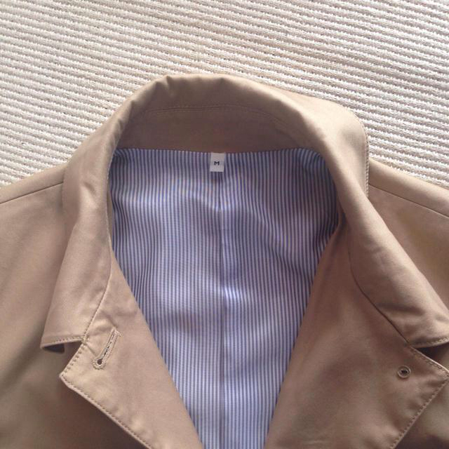 MUJI (無印良品)(ムジルシリョウヒン)の無印 ステンカラーコート レディースのジャケット/アウター(スプリングコート)の商品写真