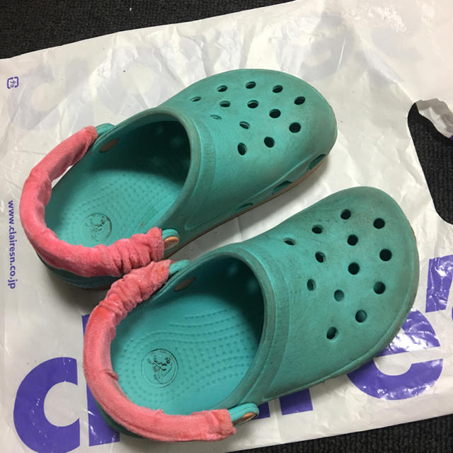 crocs(クロックス)のクロックス 8.9  15.5センチ キッズ/ベビー/マタニティのベビー靴/シューズ(~14cm)(サンダル)の商品写真