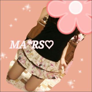 マーズ(MA＊RS)のMA*RS♡ハートパフューム柄スカート(ミニスカート)