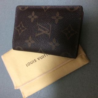 ルイヴィトン(LOUIS VUITTON)のルイヴィトン 定期ケース 値下げ(名刺入れ/定期入れ)