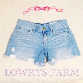 ローリーズファーム(LOWRYS FARM)のデニムショートパンツ(ショートパンツ)