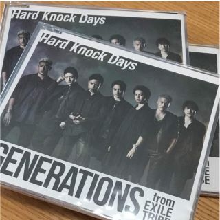 ジェネレーションズ(GENERATIONS)のHard Knock Days CD(ポップス/ロック(邦楽))