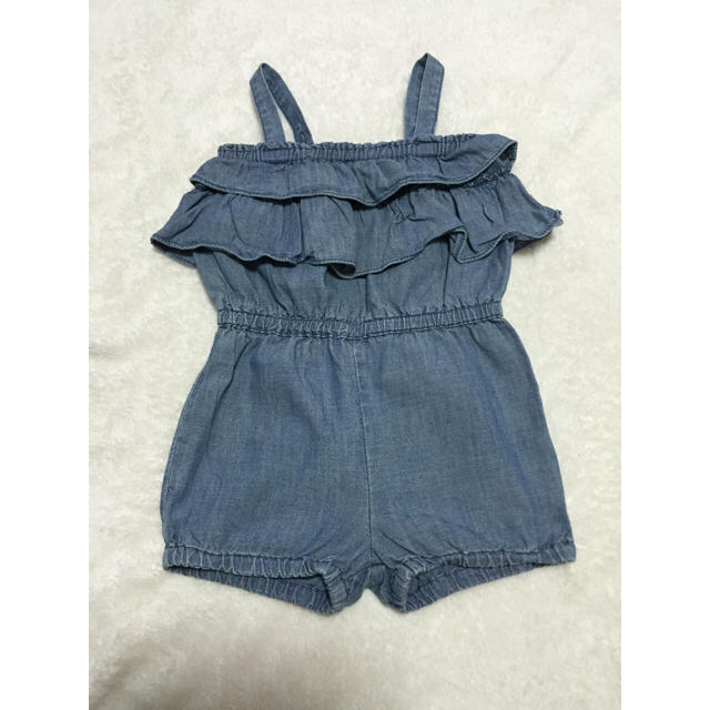 babyGAP(ベビーギャップ)のキッズデニムコンビネゾン、オールインワン♡ベビーGAP キッズ/ベビー/マタニティのキッズ服女の子用(90cm~)(その他)の商品写真