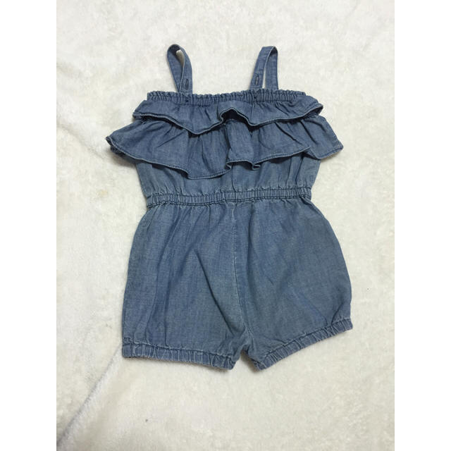 babyGAP(ベビーギャップ)のキッズデニムコンビネゾン、オールインワン♡ベビーGAP キッズ/ベビー/マタニティのキッズ服女の子用(90cm~)(その他)の商品写真