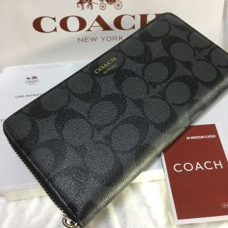 コーチ(COACH)のプレゼントにも❤️新品コーチ正規品ラウンドファスナー長財布F74597(長財布)