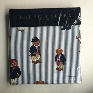 ラルフローレン(Ralph Lauren)のラルフローレン☆ポロベア＊掛け布団カバー＊シングル(シーツ/カバー)