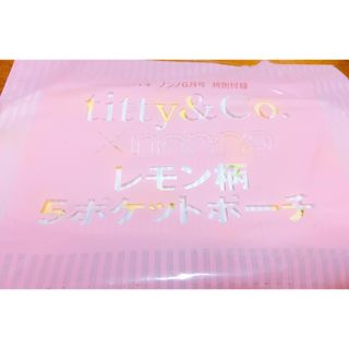 ティティアンドコー(titty&co)のノンノ 付録 ポーチ(ポーチ)