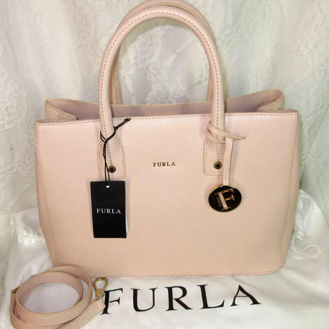 【A4対応サイズ】FURLA♡バッグ 定価5.1万円 ピンク