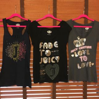 ジューシークチュール(Juicy Couture)の3枚セット Juicy Couture(Tシャツ(半袖/袖なし))