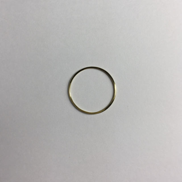 18kgpリング(0.8mm) レディースのアクセサリー(リング(指輪))の商品写真