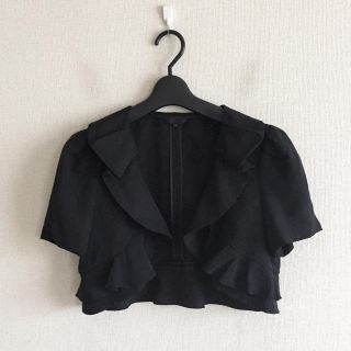 トゥービーシック(TO BE CHIC)のTO BE CHIC♡黒色ボレロ(ボレロ)