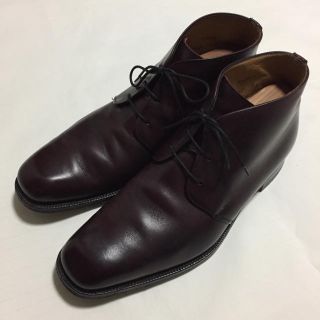 チーニー(CHEANEY)の定6.5万ジョセフチーニー バーニーズ別注チャッカーブーツUK9(ブーツ)