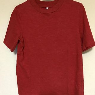 ユニクロ(UNIQLO)のUNIQLO ユニクロ スラブハイネックTシャツ(Tシャツ(半袖/袖なし))