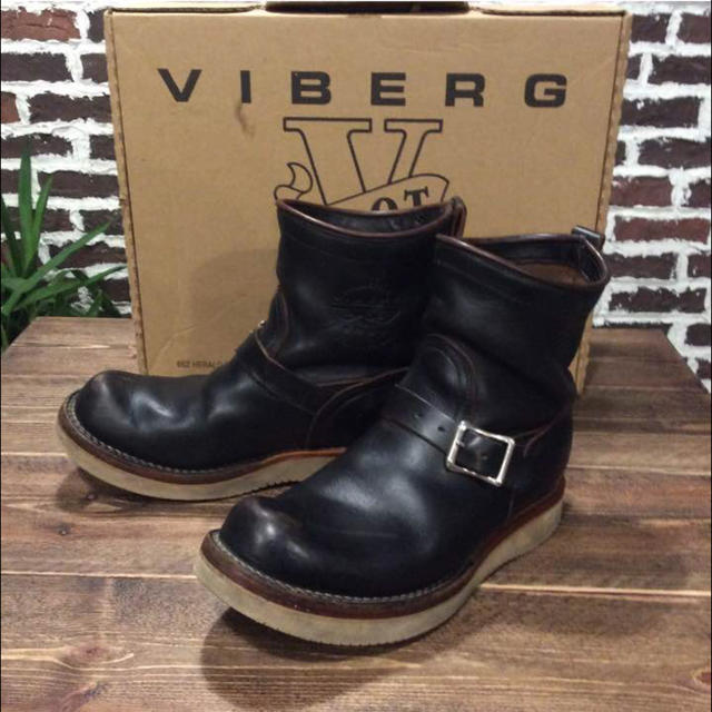 CHALLENGER×VIBERG エンジニアブーツ   レディースの靴/シューズ(ブーツ)の商品写真