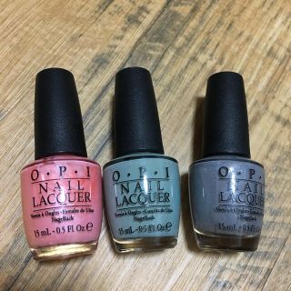 オーピーアイ(OPI)のOPI 3本セット(マニキュア)