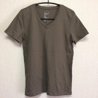 ムジルシリョウヒン(MUJI (無印良品))の無印良品 オーガニックコットンVネックTシャツ(Tシャツ(半袖/袖なし))