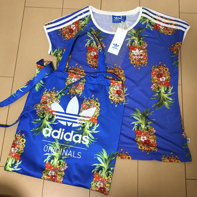 adidas(アディダス)の【新品未使用】adidas farm 2点セット レディースのトップス(Tシャツ(半袖/袖なし))の商品写真