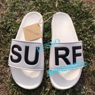 ロンハーマン(Ron Herman)の新品★ SURF サンダル ホワイト 38 ロンハーマン ベイフロー 好きに(サンダル)