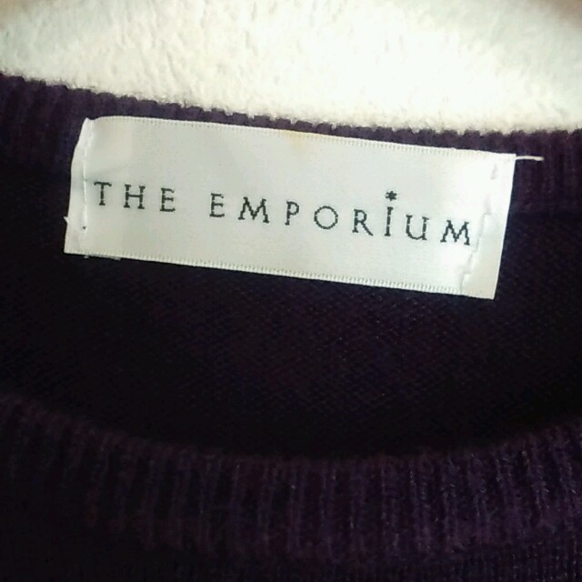 THE EMPORIUM(ジエンポリアム)のTHE EMPORIUM 半袖ニット レディースのトップス(カットソー(半袖/袖なし))の商品写真